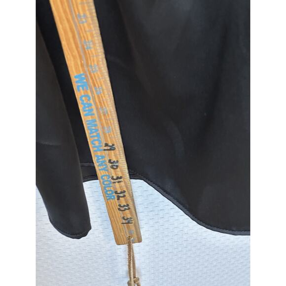 Forever 21 wide leg elastic waist Dress pants size XL 0X black - Picture 8 of 9